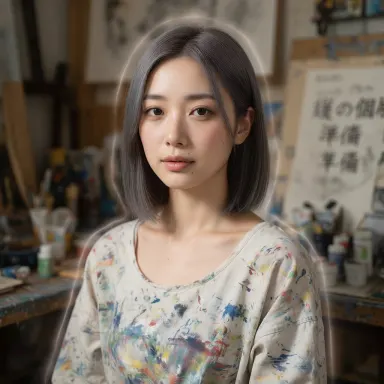 夜のアトリエ