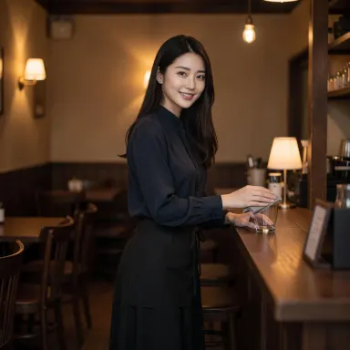 午前0時、秘密のカフェで
