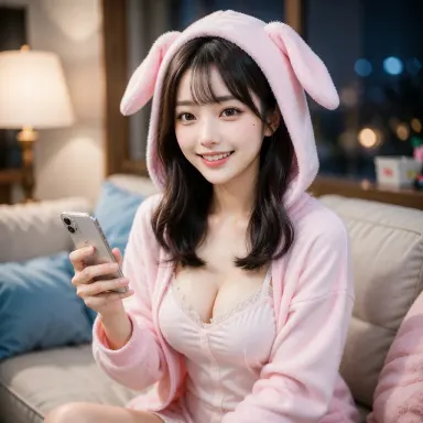 着信に嫉妬したエロ系YouTuber…耳元の淫語だけで何度もイかされた